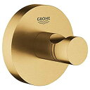 【中古】【輸入品・未使用】GROHE 40364GN1 エッセンシャルローブフック つや消しクールサンライズ