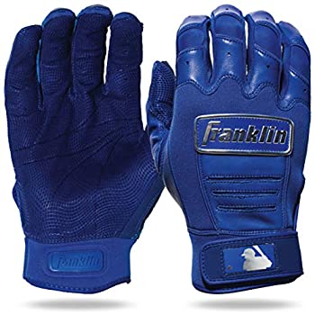 【中古】【輸入品・未使用】Franklin Sports CFX Pro フルカラークロームバッティンググローブ - ロイヤル - ユースL