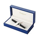 【中古】【輸入品・未使用】Waterman ウォーターマン 公式 エクセプション スリム 万年筆 F 細字 高級 ブランド ギフト ブラックラッカーST S06...