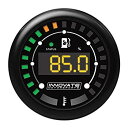 【中古】【輸入品・未使用】Innovate Motorsports 3904 MTX-D デュアルゲージキット エタノール/燃料温度 1パック ブラック/ホワイト 52mm(2)