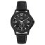 šۡ͢ʡ̤ѡGuess GC Mens Casual Swiss Made All Black SS Case Leather Watch X82006G2S