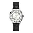 【中古】【輸入品・未使用】Guess Montauk レディース アナログ日本製クォーツ腕時計 レザーブレスレット付き W0934L2