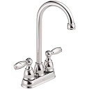 【中古】【輸入品・未使用】Delta Faucet B28911LF ファンデーション2ハンドルバー/プレップ蛇口、クロム