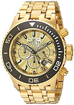 Invicta Men 's Subaqua ' Quartz Titanium andステンレススチールCasual Watch%カンマ% Color : gold-toned (モデル: 23937?)