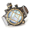 【中古】【輸入品 未使用】Invicta 52mm ロシアンダイバー ノーティラス スイス製 ETA 2824 自動レザーストラップ 腕時計