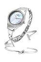 yÁzyAiEgpzInvicta Women's 28504 Angel Quartz 3 Hand Silver Dial Watch