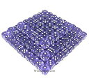 【中古】【輸入品・未使用】Purple Dice Glow in the Dark Spots d6 16mm (5/8in) Pack of 200 Dice