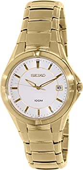 【中古】【輸入品・未使用】セイコーMen 's sgee02ゴールドステンレススチールクォーツウォッチ