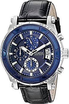 【中古】【輸入品・未使用】Guessスチールw0673g4、メンズクロノグラフ、ブルーDial%カンマ%ステンレススチールCase & Bracelet%カンマ...