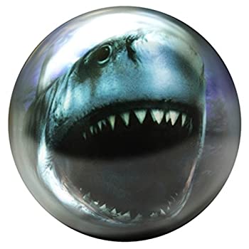 【中古】【輸入品・未使用】Brunswick Sharkグローpre-drilled viz-a-ballボーリングボール