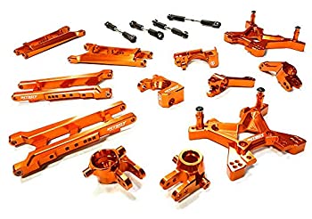 【中古】【輸入品・未使用】Integy RC Model Hop-ups C26319ORANGE Billet Machined T3 Suspension Kit..