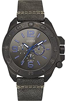 yÁzyAiEgpzGuess w0659g3AMen 's Multifunction Dial%J}%XeXX`[Case%J}%U[Strap%J}% WR