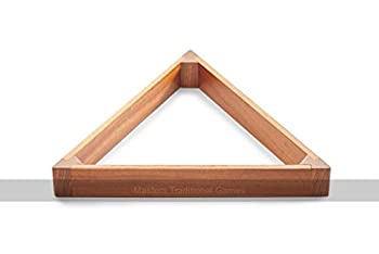 【中古】【輸入品・未使用】15 Ball Snooker Triangle - Mahogany - for 2 inch balls