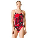 【中古】【輸入品・未使用】Speedo Trending Fast One Back 26 レッド