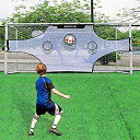 【中古】【輸入品・未使用】AKOZLIN サッカーフィールドネット ターゲットシート ゴールに取り付けて究極の正確性トレーニングパートナー。 Eleven-pl...