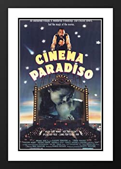 楽天スカイマーケットプラス【中古】【輸入品・未使用】Cinema Paradiso 20?x 26?Framed and Double Matted映画ポスター???スタイルB