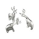 【中古】【輸入品・未使用】Nambe Blitzen トナカイ セット