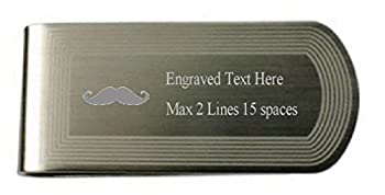 【中古】【輸入品・未使用】Moustache マネークリップ メッセージボックス付き