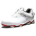 【中古】【輸入品・未使用】FootJoy メンズ Tour X Boa ゴルフシューズ%カンマ% ホワイト/グレー/レッド。%カンマ% 15