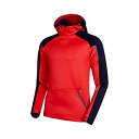 【中古】【輸入品・未使用】Mammut Mammut Logo ML Hoody scooter/peacoat melange 2XL