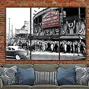 【中古】【輸入品・未使用】Holy Cow Canvas 1945 ワールドシリーズ リグレーフィールド ウォールアート 76%ダブルクォーテ%x48%ダブルクォーテ%(2)