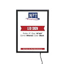 【中古】【輸入品・未使用】スマートLEDボックス18?%ダブルクォーテ% W x 24?%ダブルクォーテ% Hポスターサイズ1?%ダブルクォーテ%シルバーとブラ...