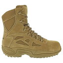 【中古】【輸入品・未使用】Reebok Womens Coyote Leather Tactical Boots Rapid Response LaceUp C...