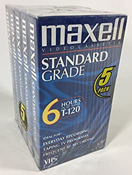 【中古】【輸入品・未使用】Maxell 5pk 6?HR T - 120 1