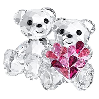 【中古】【輸入品・未使用】スワロフスキー SWAROVSKI フィギュリン ラブロッツ KRIS クリスベア IN LOVE インラブ ハート 5004526【並行輸入品】