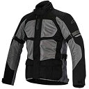 【中古】【輸入品・未使用】Alpinestars Santa Fe Air Drystar メンズ オートバイジャケット - ブラック/グレー - S