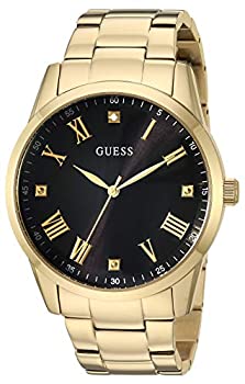 【中古】【輸入品・未使用】GUESS メンズクォーツステンレススチールウォッチ カラー:ゴールド調 (モデル:U1194G3)