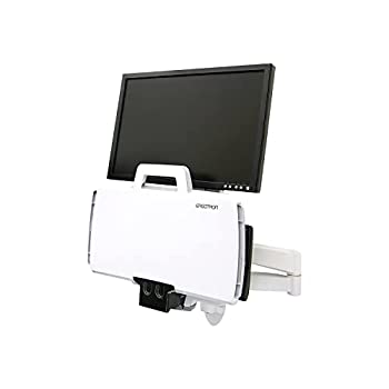 【中古】【輸入品・未使用】ERGOTRON 200シリーズ コンボアーム (ホワイト) 壁マウント LCDとキーボー..