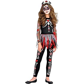 【中古】【輸入品・未使用】子供のScared to the Bone Day of the Dead Costume Small (4-6) 844075