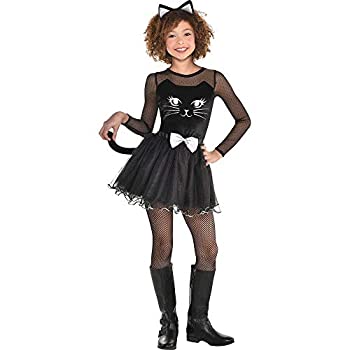 【中古】【輸入品・未使用】amscan 8402212 黒猫ドレス ハロウィンコスチューム 女の子用 3-4T アクセサリー付き