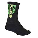 【中古】【輸入品・未使用】SockGuy SGX 6インチ チーム スキニーレッグ グリーン パフォーマンス サイクリング/ランニングソックス M グリーン