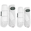 【中古】【輸入品・未使用】(Small%カンマ% White) - Professionals Choice Equine Sports Medicine Boot Value Pack%カンマ% Set of 4