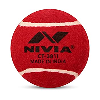 【中古】【輸入品・未使用】Nivia Heavy Tennis Ball Cricket Ball (Pack of 12)