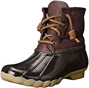 【中古】【輸入品・未使用】Sperry Saltwater Rain Boot%カンマ% Brown/Brown%カンマ% 9 M US Toddler