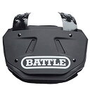 【中古】【輸入品・未使用】Battle Sports Football Back Plate (Black/White%カンマ% Youth)