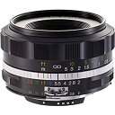 【中古】【輸入品・未使用】Voigtlander Ultron 40mm f/2 SL-II S 非球面コンパクトマニュアルフォーカスレンズ Nikon用 - ブラックリム