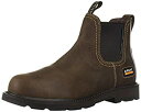 【中古】【輸入品・未使用】ARIAT メンズ グラウンドブレーカー チェルシー H2O スチールトゥ US サイズ: 7 Wide カラー: ブラウン