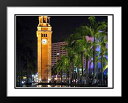 【中古】【輸入品・未使用】Kowloon Canton Railway Clock Tower 25?x 29額入りand Double Mattedフォト