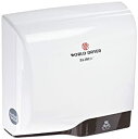 【中古】【輸入品・未使用】World Dryer L-974A Slimdri, Aluminum White, Surface-Mounted...
