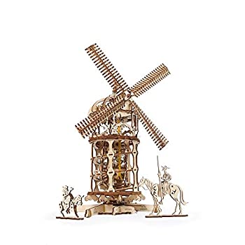 【中古】【輸入品・未使用】UGEARS メカニカル木製3Dパズルモデルタワー風車建設セット 1