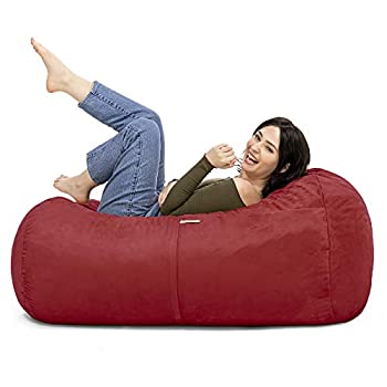 【中古】【輸入品・未使用】Jaxx Lounger Jr。Beanバッグ 4-Feet レッド 11641276