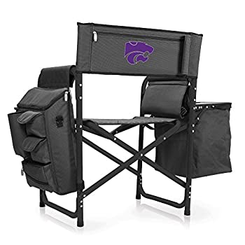 šۡ͢ʡ̤ѡFusion Chair -Dk Grey/Black (Kansas State University ) Digital Print