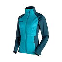 【中古】【輸入品・未使用】Mammut Luina Tour IS Women's Jacket aqua/orion melange L