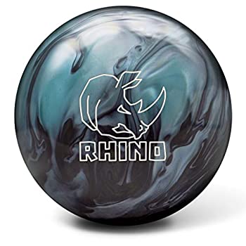 【中古】【輸入品・未使用】Brunswick Rhinoリアクティブボーリングボール メタリックブルー/ブラック 16