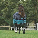 【中古】【輸入品・未使用】Horseware Mio Medium Turnout Blanket 72 ブラック AASA42-KCTK-72(4)