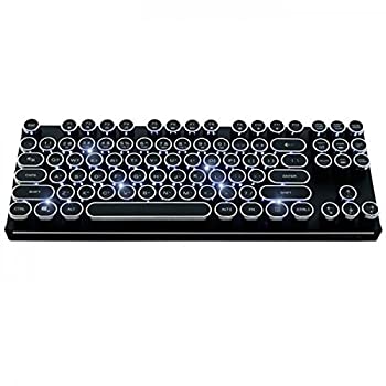【中古】【輸入品・未使用】ABKO K830 Aluminum Retro Circle Keycap White LED Ten-keyless Mechanical KeyBoard Gaming Keyboard English Korean Layout 104 Keys 【中古】【輸入品・未使用】ABKO K830 Aluminum Retro Circle Keycap White LED Ten-keyless Mechanical KeyBoard Gaming Keyboard English Korean Layout 104 Keys